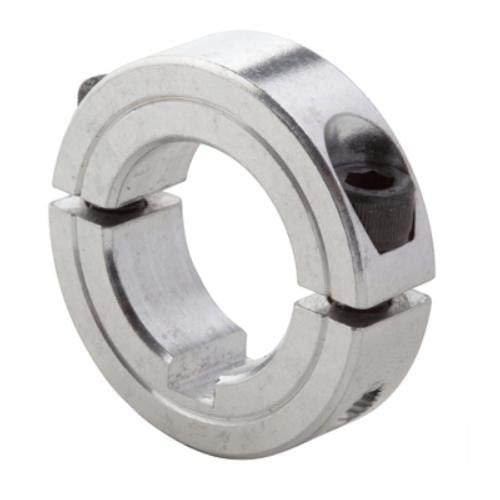 2C-100-A-KW, 2C-Series Two-Piece Clamping Collar, Keyway