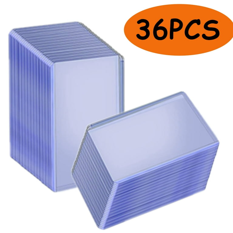 Toma 25PCS Card Sleeves Hard Plastic Card Sleeves Card Protectors for  Baseball Card Trading Card Sports Cards 3 x 4 Inch 
