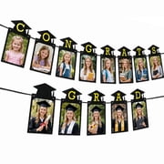 2CFun Graduation Banners with Photo, 9.84 ft