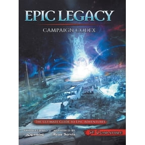 Pre-Owned 2CGaming Epic Legacy Campaign Codex Used Condition