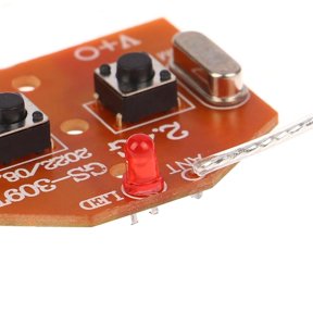 2CH RC Accessory Module 2.4G Circuit PCB Transmitter and Receiver Board Radio System for Car Truck Toy