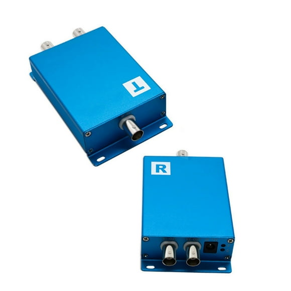 2CH Video Ethernet To Fiber Optic Extender Media Converters For Analog Camera BNC TAPDRA Spare Part