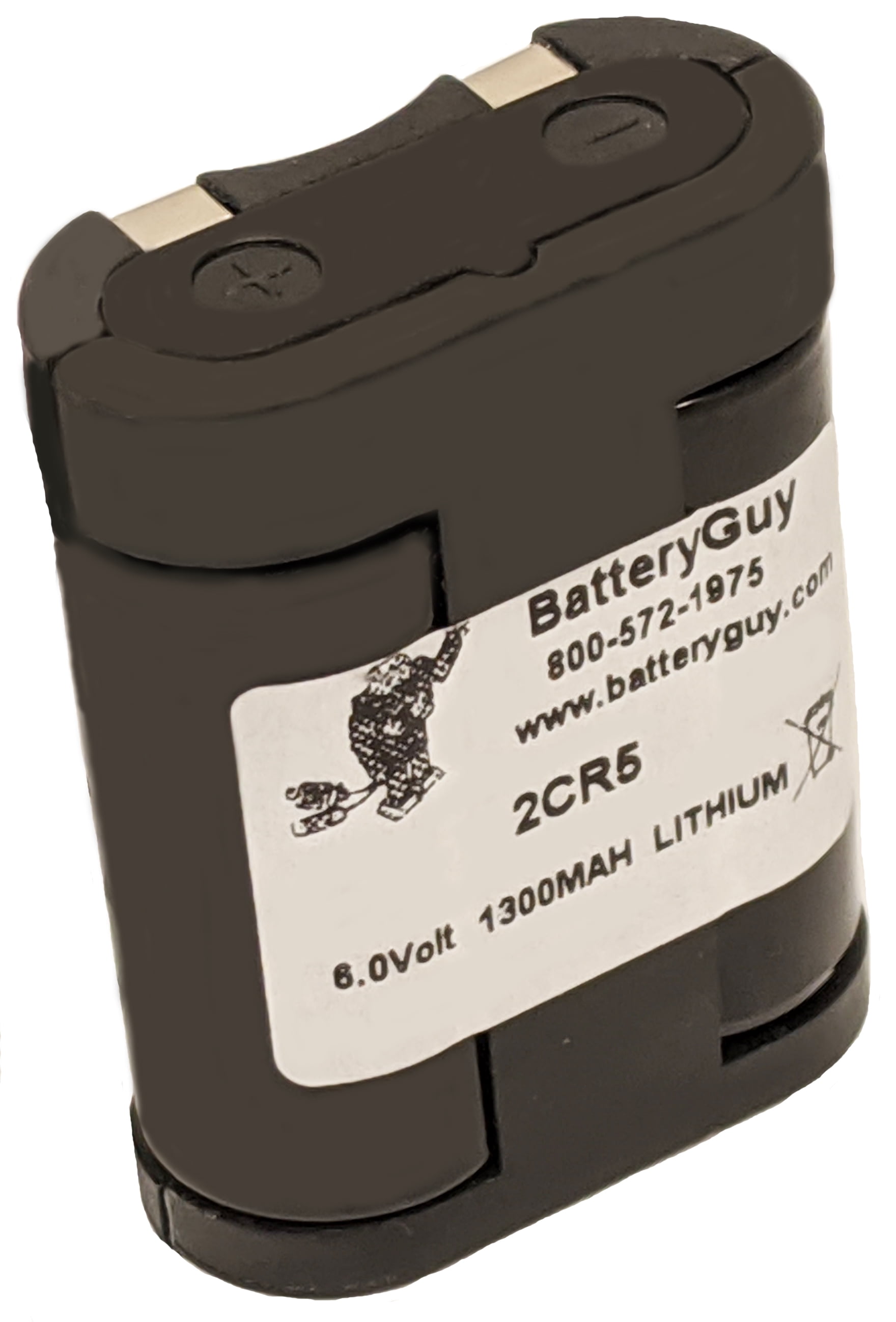 2CR5 Camera/ Industrial Lithium Battery 6v 1300mAh