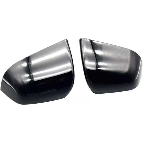 2CS Rear View Side Mirror Cover Skull Cap Black Replacement for Tesla Model Y 2021 2022-2023 1495594-00-A