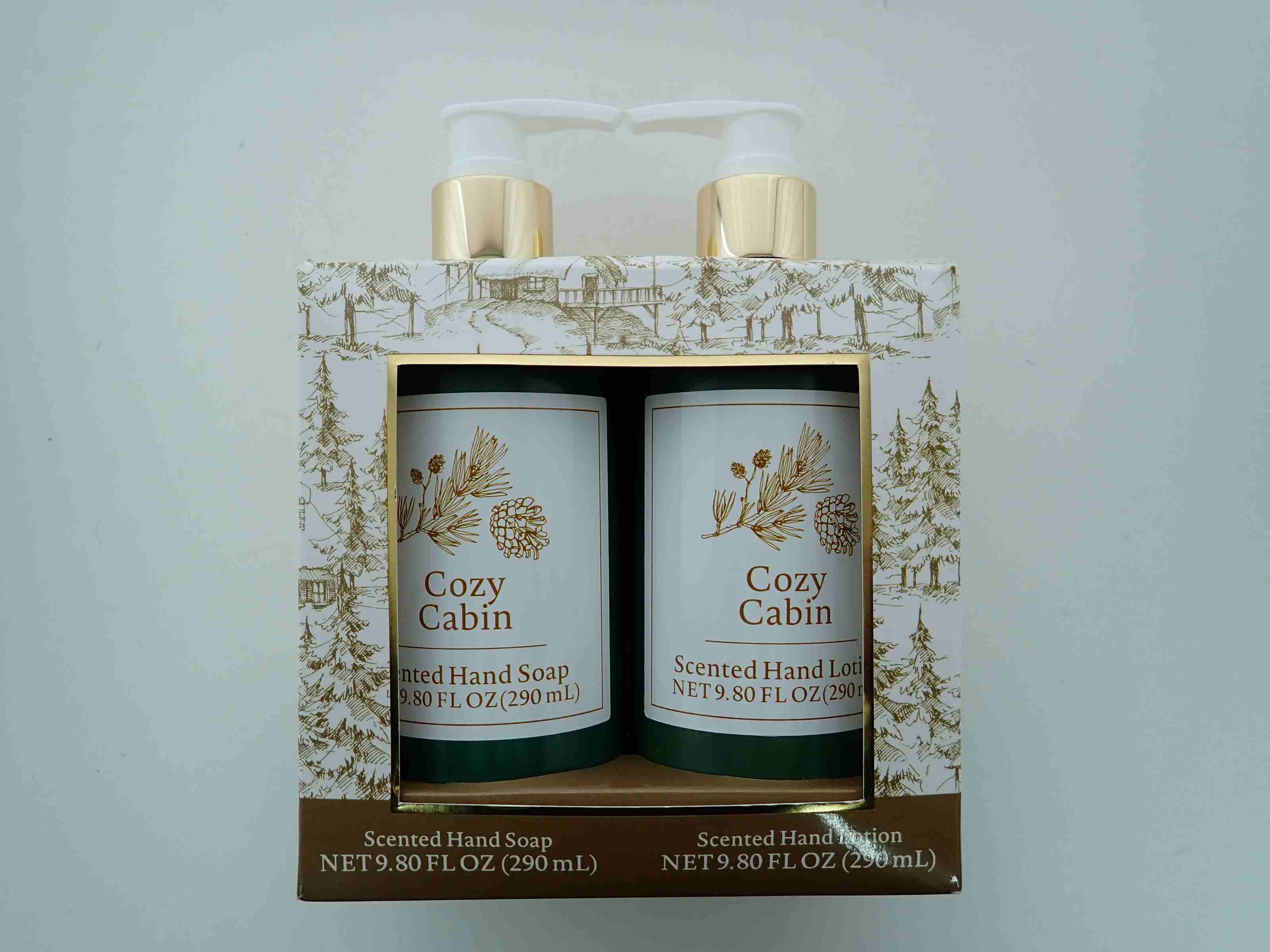 U Style Cozy Cabin Scented Soap and Lotion Set. Tween to Adult