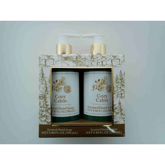 U Style Cozy Cabin Scented Soap and Lotion Set. Tween to Adult