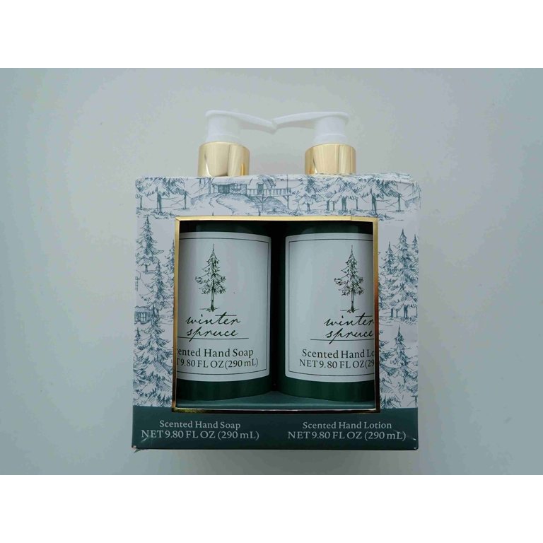 RARE20 LOTION & Porosité Soap セット U Style, Winter Spruce Scented, Hand Soap and Lotion Set - Walmart.com