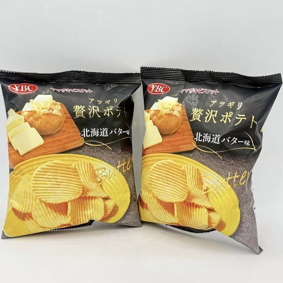 (2CT)YBC Thick Cut Potato Hokkaido Butter Flavor 50g