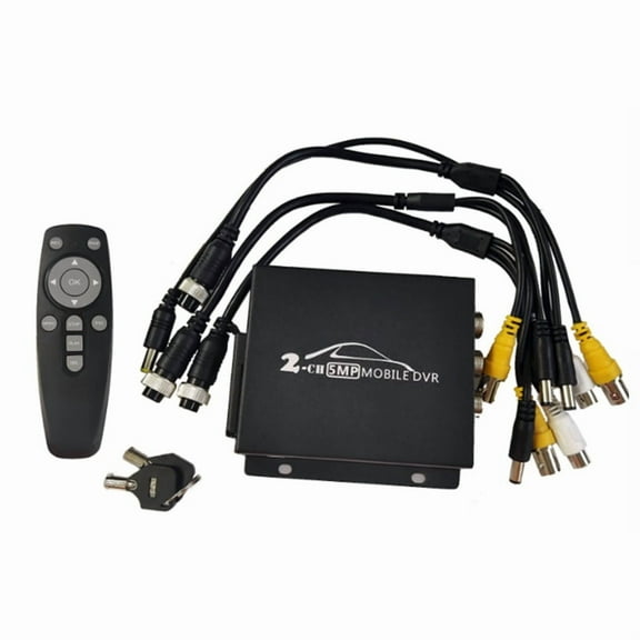 2Ch Mobile DVR AHD TVI 1080P CCTV DVR Mini DVR Security Support 8MP AHD Camera Video Recording Dual SD Slot