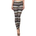 thumbnail image 1 of 2Chique Boutique Women's High Waist Full Length Ultra Soft Floral Printed Leggings, 1 of 5