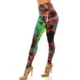 thumbnail image 1 of 2Chique Boutique Women's High Waist Tie Dye Fashion Leggings Super Soft Stretch Fabric, 1 of 5