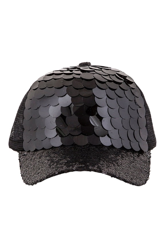 Women's Mix Sequins Fashion Cap