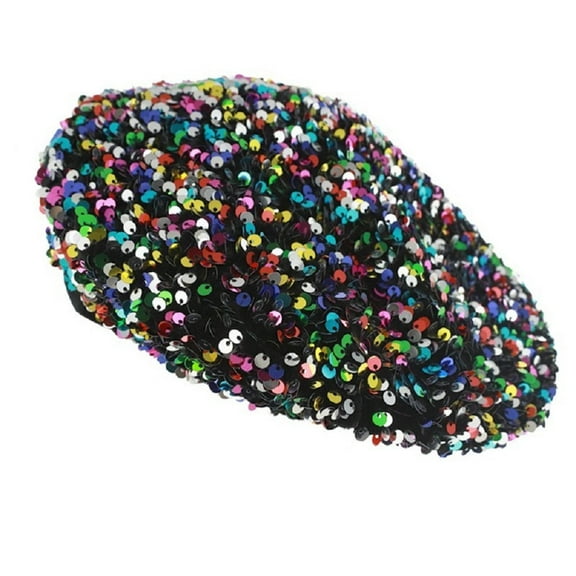 2Chique Boutique Women's Sequin Winter Fashion Beret