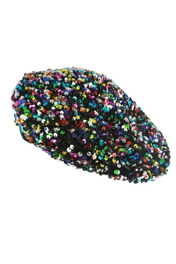 Women's Sequin Winter Fashion Beret