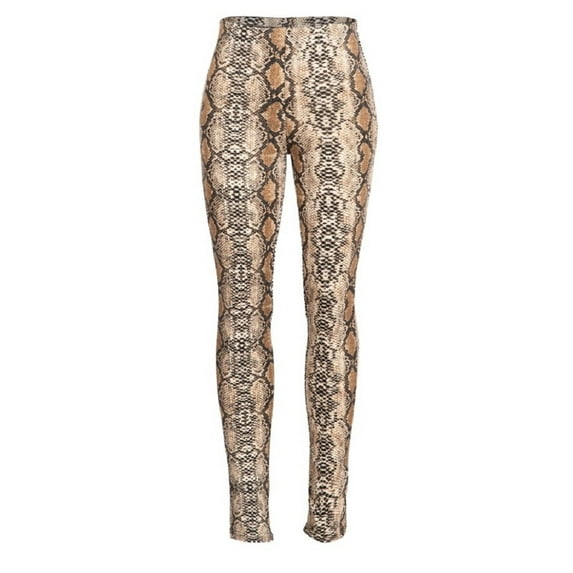 2Chique Boutique Women's Snake Print Skinny Pants