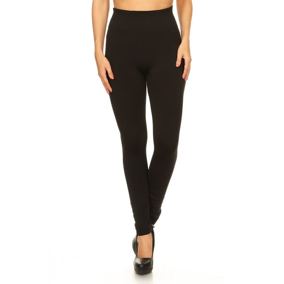 2Chique Boutique Women's Soft Fleece High Waist Leggings