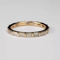thumbnail image 1 of 2Ct Baguette Lab-Created Diamond Wedding Eternity Band Ring 14k Yellow Gold Plated 925 Sterling Silver, 1 of 5