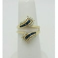 thumbnail image 1 of 2Ct Princess Cut Lab Created Sapphire Enhancer 14K Yellow Gold Plated- Enhancer Ring for Solitaire- Women's Ring, 1 of 5