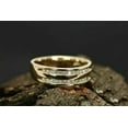 thumbnail image 1 of 2Ct Round Cut Lab Created Diamond Men's Wedding Band Ring 14K Yellow Gold Plated, 1 of 4