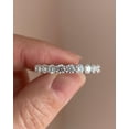 thumbnail image 1 of 2Ct Round Cut Lab Created Diamond Stunning Wedding Band Ring In 14k White Gold Plated, 1 of 4
