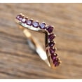 thumbnail image 1 of 2Ct Round Cut Simulated Amethyst Women's Engagement Gift Ring 14k Yellow Gold Plated, 1 of 1