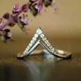 thumbnail image 1 of 2Ct Round Cut Simulated Diamond Women's Engagement Gift Ring 14K White Gold Plated, 1 of 3