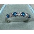 thumbnail image 1 of 2Ct Round Cut Simulated Diamond Women's Engagement Gift Ring 14k White Gold Plated, 1 of 4