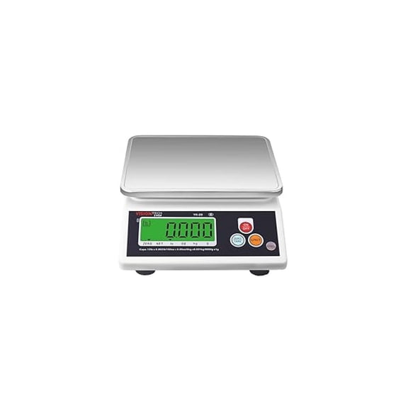 -2D 0.1g Premium Food Kitchen Scale, Lb/Oz/Kg/g Switchable, Stainless Steel Plate Food Scale, Large LCD Display with Backlight, 12lb Max Capacity, 0.001lb Readability