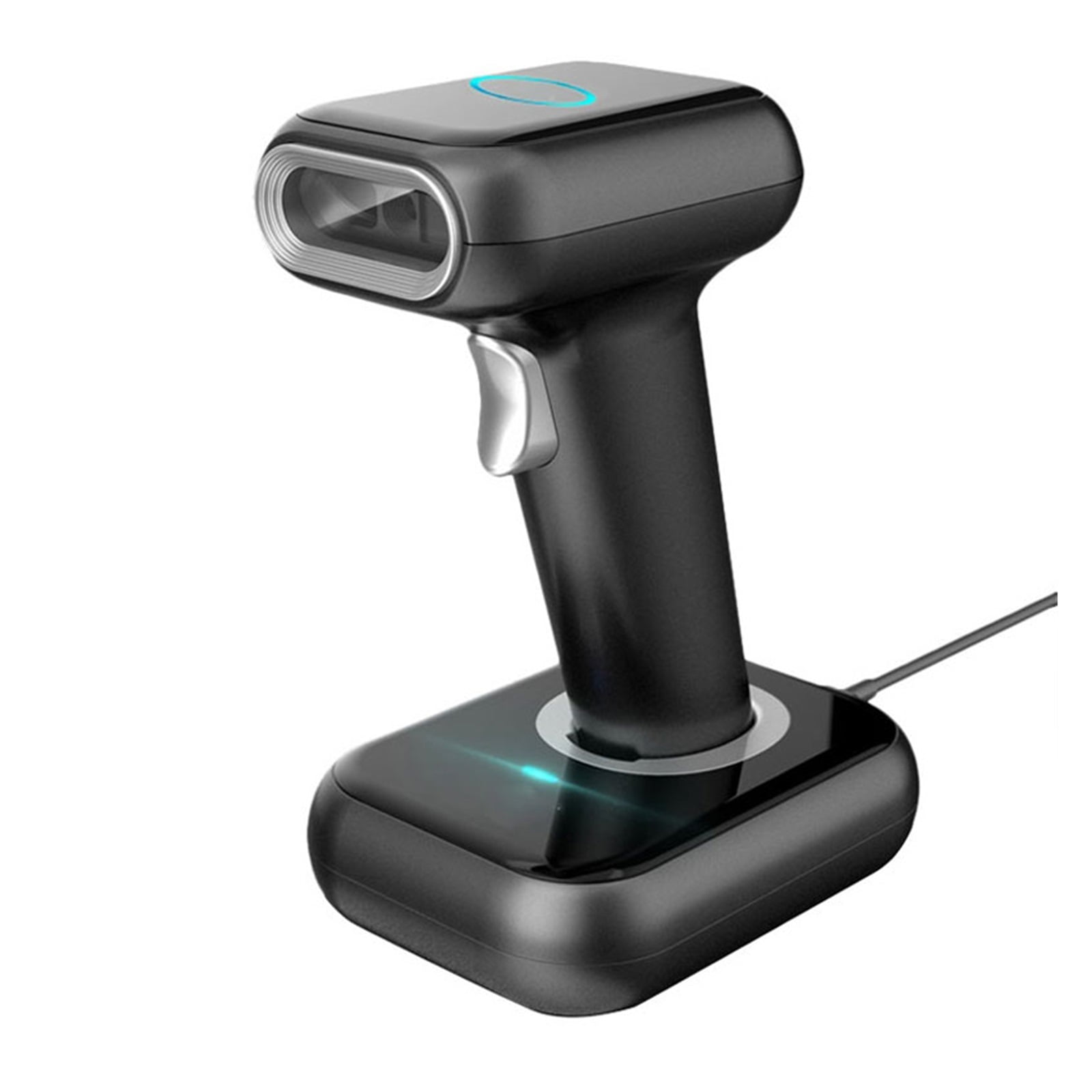 2D 1D Barcode Scanner High-performance Scanner QR Code Reader USB Wireless High Speed Durable Full Exposure With Base For Store ,Easy to Operate