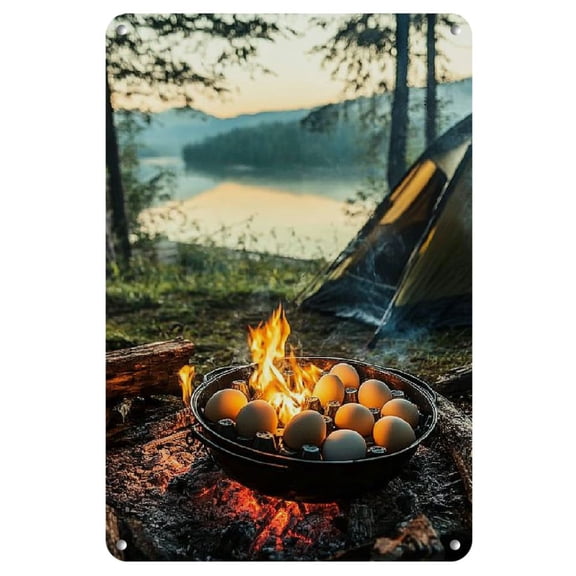 2D 1pc [] Iron Plate Image Anime Scenery Artwork Metal Iron Sign, Poster for Home Coffee Wall Decoration Metal Logo Wall Art Suitable for Bars, Clubs, Cafes, Restaurants, 20*30Cm/8*12Inch