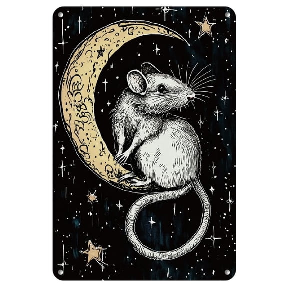 2D 1pc with no frame Iron painting The Witch'S Companion 20*30cm/8*12inch, for Halloween