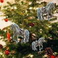 thumbnail image 1 of 2D Acrylic Christmas Hanging Ornaments Horse Ornaments For Christmas Tree Christmas Tree Ornaments, Multicolor Holiday Decor,Home Wall Car Mirror Festive Christmas Decorations Car Decorations, 1 of 6
