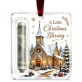 thumbnail image 1 of 2D Acrylic Christmas Money Holder Ornament, Cash Gift Card Hanging Keepsake with Slot for Banknotes, Hanging Decor for Christmas Tree, Garland, Mantel & Holiday, 1 of 5