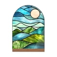 thumbnail image 1 of 2D Acrylic Landscape Decor With Stained Glass Design Premium Desktop Accent For Tabletop Display And Nature-Inspired Home Decoration, 1 of 4