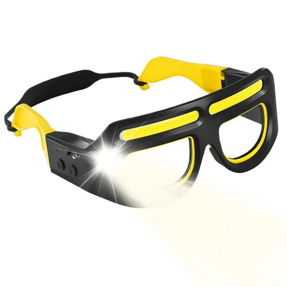 2D Acrylic Red Bird Decorative Pendant Outdoor Cycling High-Intensity Glasses | 5 Modes, And Rechargeable - Motion Sensors And - Suitable For Hiking, Cycling, Running, Night Activities Black