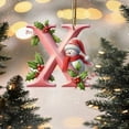 2D Baby's Christmas Ornament Gift for New New Mom Newborn, Personalized