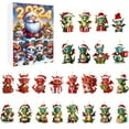 2D Christmas Home Decorations 2024 Christmas Holiday Advent Calendar