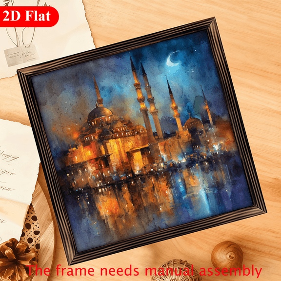 2D Flat 1pc 2D Flat Scottish Highland Cow with Stout Pint Wood Framed Wall Sign - Rustic Scottish Cow, Farmhouse Decor for St Patrick'S Day, Kitchen, Office - 12x12 inch, Contemporary Style, Reusa