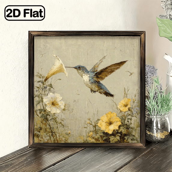 2D Flat - 1pc Decorative Picture Frame - Ideal for Living Room, Kitchen ...