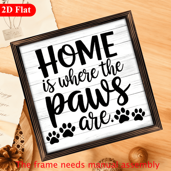 2D Flat, 1pc, Happy StPatrick'S Day Framed Wood Sign Farmhouse Wall Art for Home, Entryway, Living Room, Bedroom, Desktop Decoration Housewarming Gift Irish St Patrick'S Day Wall Decor, Holiday Va