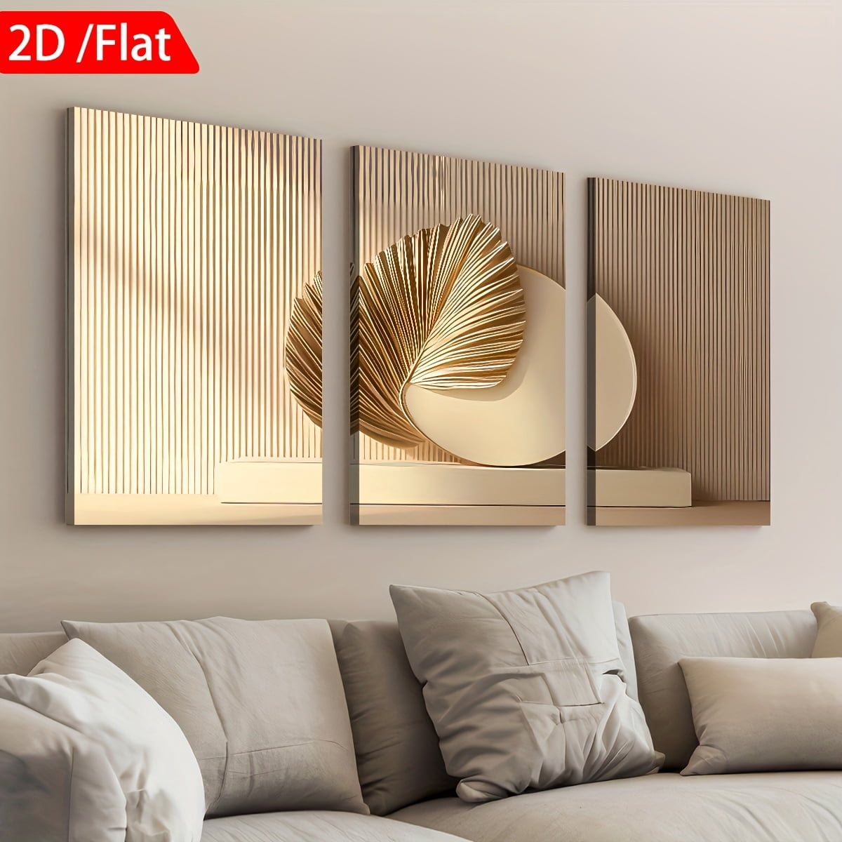 2D Flat, [2D/Flat Print] Framed Canvas Painting And Poster, Ready to Hanging, Minimalist Style, Modern Fashion, Abstract Art, Large Size Home Decor, Wall Art, Room Decoration, Holiday Gift