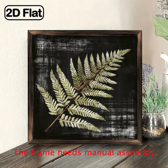 2D Flat, 8x8 Inch Rustic Pine Cone Wall Art with Wooden Frame - Vintage-Inspired Home Decor for Living Room, Bedroom, or Office, Office Wall ArtRustic DecorNatural Aesthetic, Room Deco