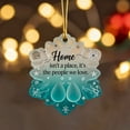 thumbnail image 1 of 2D Flat Acrylic Christmas Pendant Hanging Ornament, Holiday Decoration Gift, 1 of 8