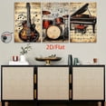 thumbnail image 1 of 2D Flat, [JIT]3pcs/set, 2D Flat canvas paintings- frameless, Drum - themed Decor for Music Lovers, Ideal Room Ornament Posters and prints, Halloween gifts, Christmas gifts, home decor, holiday gifts, 1 of 4