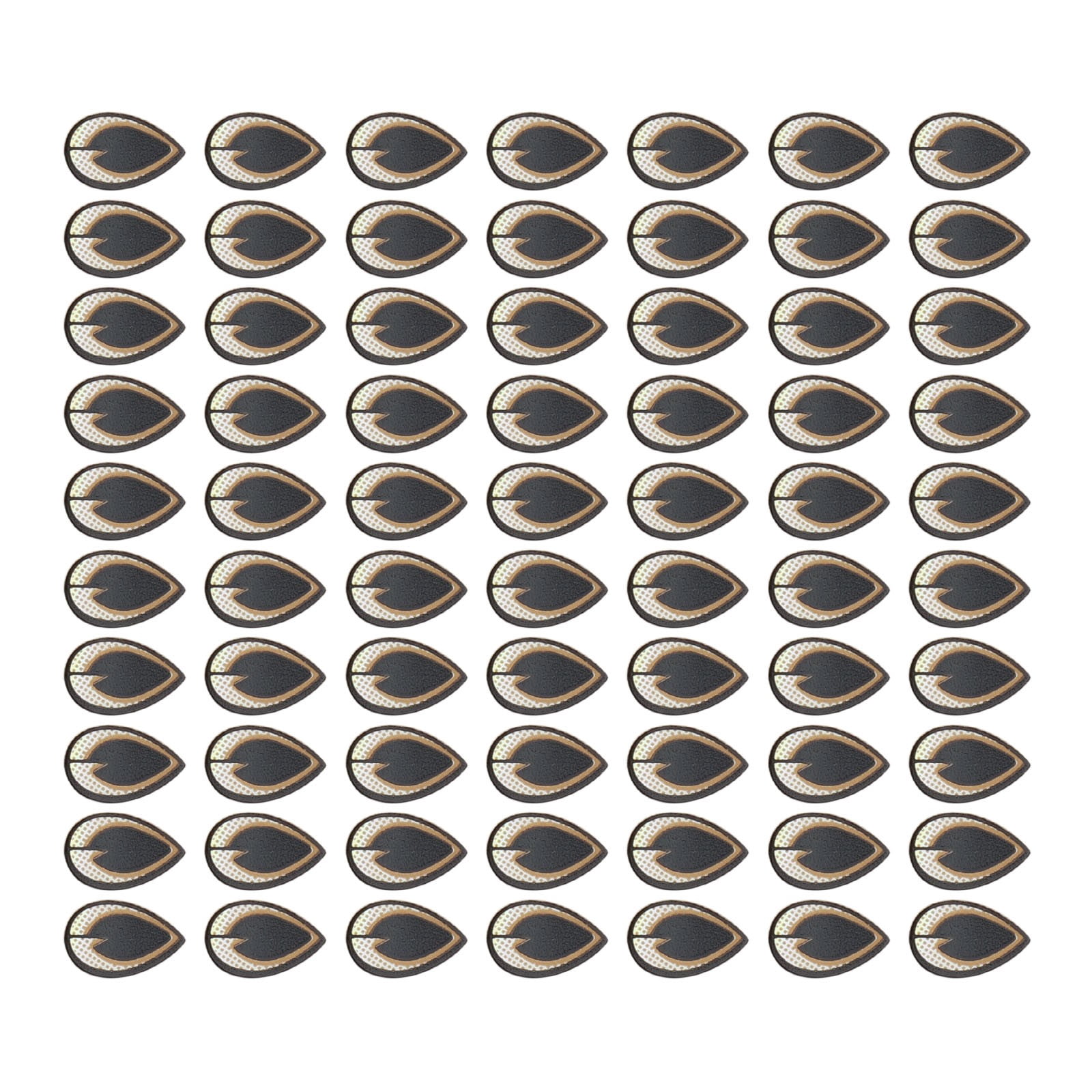 Predator Eye 330-Pack 7MM 2D Holographic Fishing Lure Eyes  Self-Adhesive  Realistic Eyes For DIY Lure Making & Fly Tying Fly Tying Realistic Fish Eyes