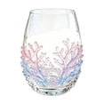 thumbnail image 1 of 2D Octopus Stemless Glasses Set, Blue Ringed Octopus Glassware with Marine Animal Design, Coastal Home Decor Bar Glass for Ocean Theme Party, Octopus Glass, 1 of 3