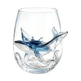 thumbnail image 1 of 2D Octopus Stemless Glasses Set, Blue Ringed Octopus Glassware with Marine Animal Design, Coastal Home Decor Bar Glass for Ocean Theme Party, Octopus Glass, 1 of 3