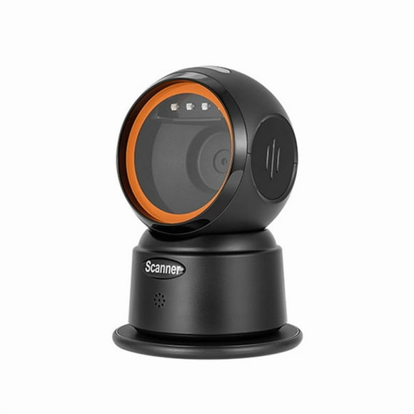 2D QR Barcode Scanner Desktop Wired Scanner Hands-Free Omnidirectional USB Barcode G897