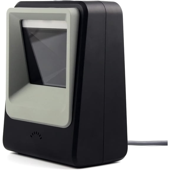 2D QR Barcode Scanner, Omnidirectional Hands-Free USB Automatic Barcode Reader for Mobile Payment Computer Screen Scan