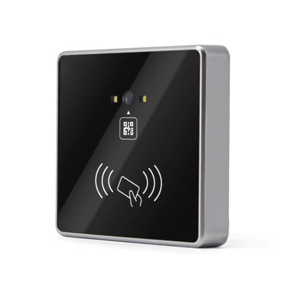2D QR Code Barcode 125Khz 13.56mhz RFID Card Reader TTL IC RS232 RS485 Wiegand Access Control Keypad